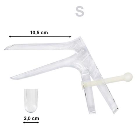 Wziernik ginekologiczny jednorazowy typu CUSCO roz. S