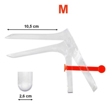 Wziernik ginekologiczny jednorazowy typu CUSCO roz. M