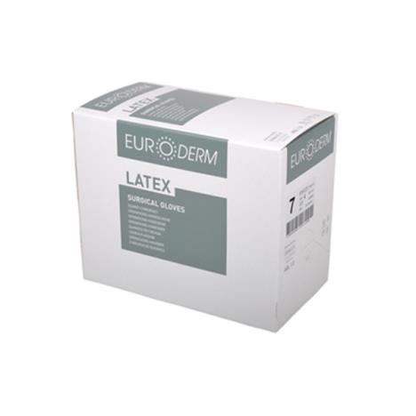 Rekawice chirurgiczne Euroderm MC bezpudrowe rozm. 7, 1 para 