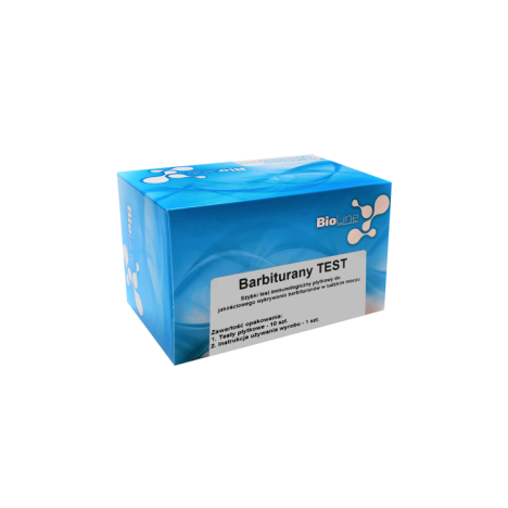 BARBITURANY test Strip (czulosc: 300 ng/ml)