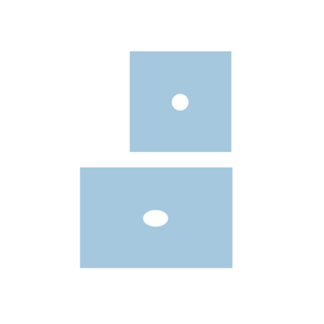 Serweta włókninowa jałowa, 3 warstwy, 45 x 45 cm, z centralnym otworem ⌀ 6 cm