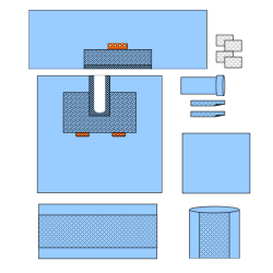 Zestaw serwet do operacji biodra nr 2