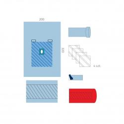 Zestaw serwet do artroskopii nr 1