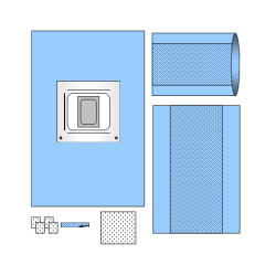 Zestaw serwet do cięcia cesarskiego
