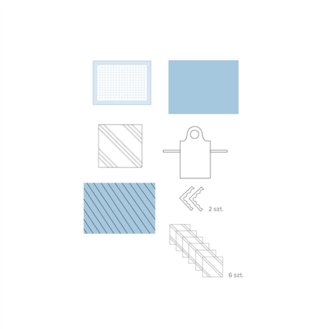 Zestaw serwet do porodu nr 1