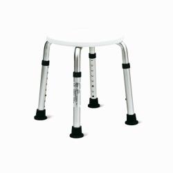 Taboret prysznicowy okrągły, z systemem TF