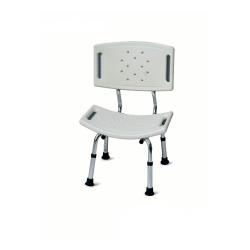 Taboret prysznicowy z oparciem, z systemem TF