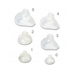 Maska do resuscytatora, 100% silikon roz. 4