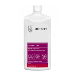 Velodes soft 1L - płyn do dezynfekcji rąk