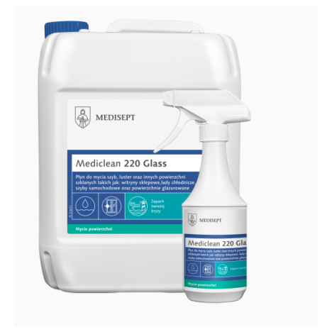 Mediclean 220 Glass Preparat do mycia szyb 0,5L