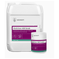 Mydło antybakteryjne Mediclean 420 Scrub - 0,5L
