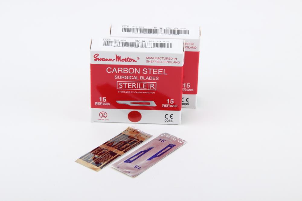 Ostrza do skalpela nr 15 Swann-Morton