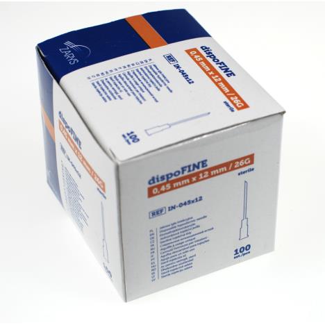 Igły iniekcyjne 0,45 x 12 mm