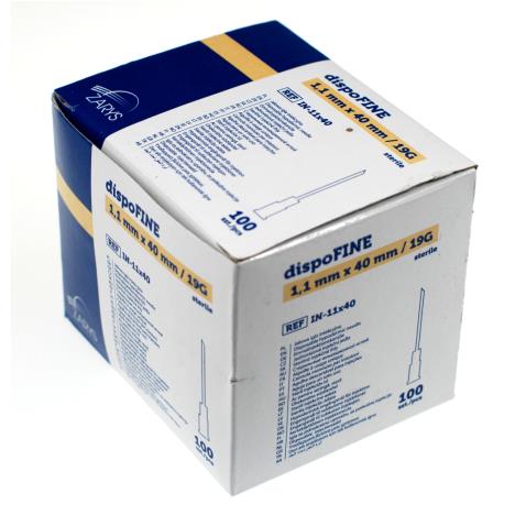 Igły iniekcyjne 1,1 x 40 mm