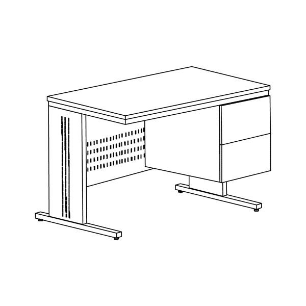Biurko lekarskie Bim 212s