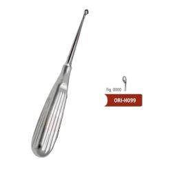 Łyżeczka zębodołowa Volkmann fig. 0000, śr. 2,8mm, dł. 17 cm - 1 szt.