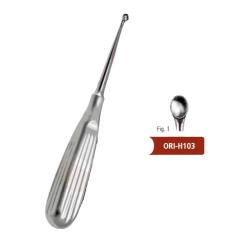 Łyżeczka zębodołowa Volkmann fig. 1, dł. 17 cm, śr. 6,8mm - 1 szt.