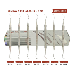 Zestaw 7 szt. kiret Gracey, rączki ergonomiczne