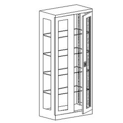 Metalowa szafa lekarska Sml 115