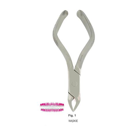 Kleszcze ekstrakcyjne Meissner wąskie