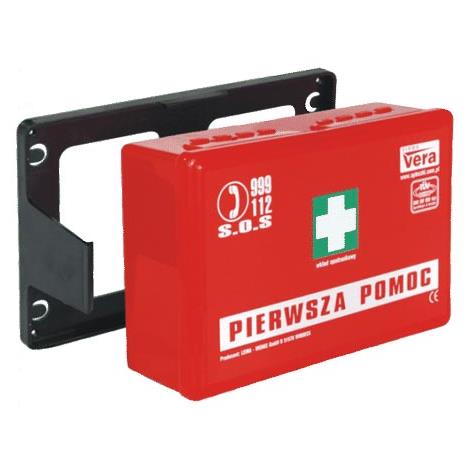 Przemysłowa apteczka pierwszej pomocy „Standard 13164” w pudełku z tworzywa