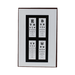 Tablica okulistyczna do bliży