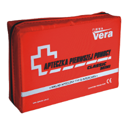 Apteczka „Classic mini” w opakowaniu z tkaniny wodoodpornej