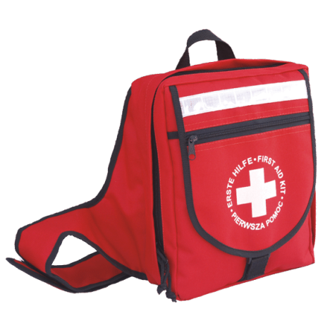 Apteczka „Szkolna 2” w plecaku z tkaniny wodoodpornej