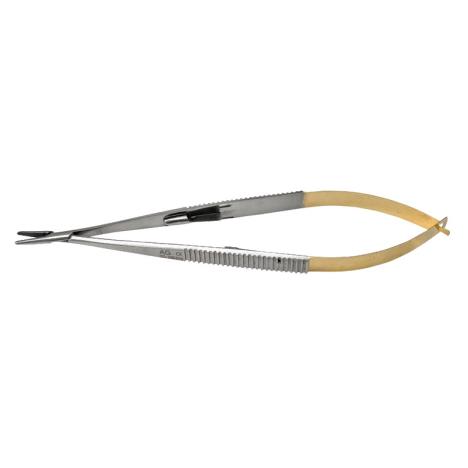 Igłotrzymacz CASTROVIEJO TC, prosty, dł. 14 cm