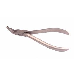 Kleszcze How mini kątowe do zakładania zamków i łuków, DŁ. 13,5 cm