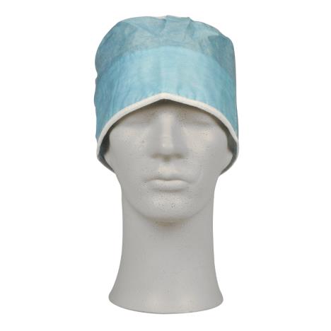 Czepek typu furażerka Excellent, niebieski, 50 szt.