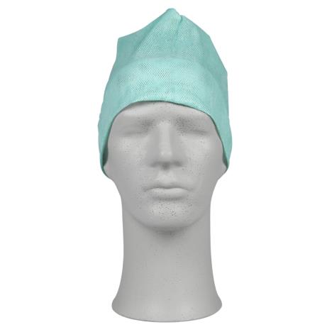 Czepek lekarski, typu Classic, zielony, op. 100 szt.