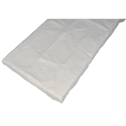 Prześcieradło włókninowe, białe, 150 x 240 cm - 1 szt.