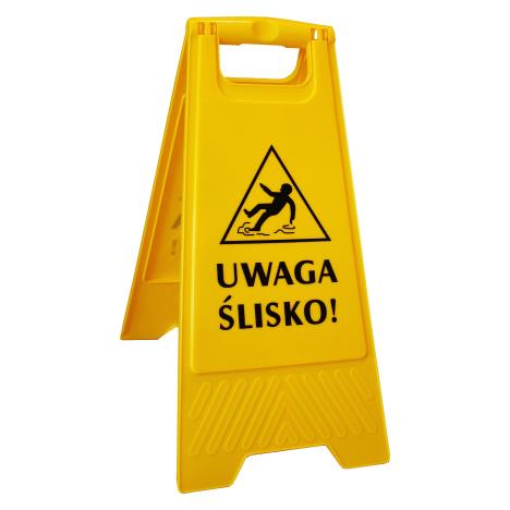 Stojak potykacz - Uwaga! Ślisko