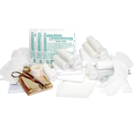 Kompletne wyposażenie wg normy DIN 13164 