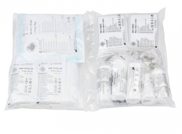 Kompletne wyposażenie wg normy DIN 13164 