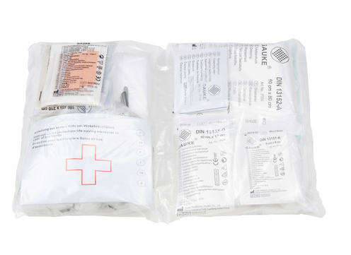 Kompletne wyposażenie wg normy DIN 13157 