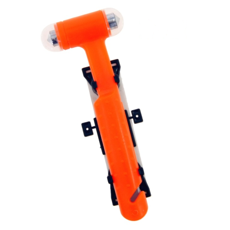 Młotek bezpieczeństwa - ratunkowy 2w1