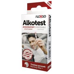 Alkotest jednorazowy atestowany z certyfikatem