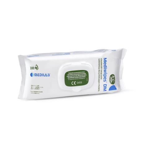 Chusteczki bezalkoholowe Mediwipes DM 100 szt. - FLOW PACK