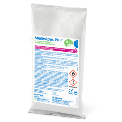Chusteczki alkoholowe Mediwipes PLUS 100 szt. - wkłady uzupełniające 
