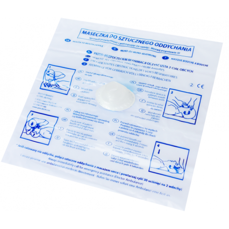 Maska do resuscytacji, jednorazowa  typ M2