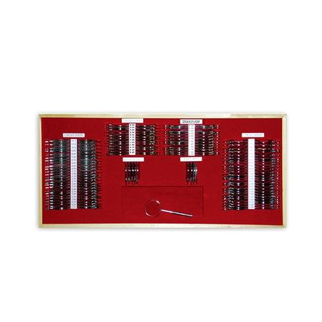 Kaseta szkieł próbnych CT4309 A/B (158 szkieł)