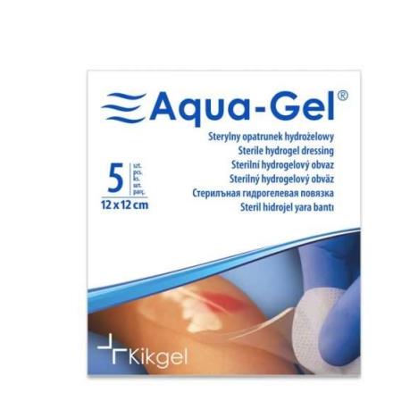 Sterylny opatrunek hydrożelowy Aqua- Gel, 12 x 12 cm, 1 szt.