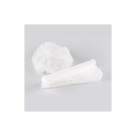 Czepek pielęgniarski typu CLIP kolor biały - 100 szt.