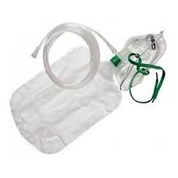 Maska tlenowa z drenem i workiem roz. M 