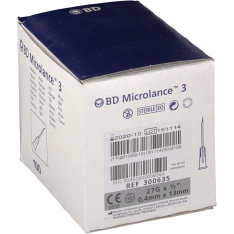 Igły BD Microlance 0,4 x 13 - 100 szt.