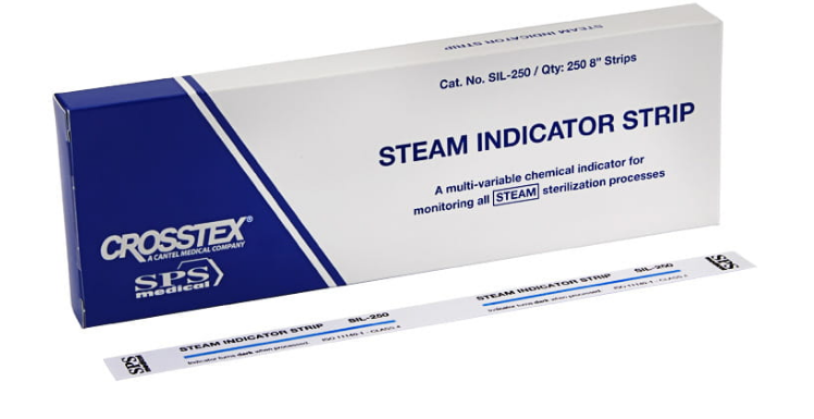 Testy do sterylizacji parowej klasy 4, 2 x 250 szt.