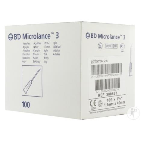Igły BD Microlance 1,6 x 40 - 100 szt.