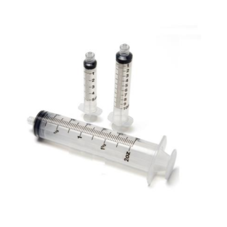 Strzykawka trzyczęściowa 10ml Luer Lock POLMIL, op. 100 szt.